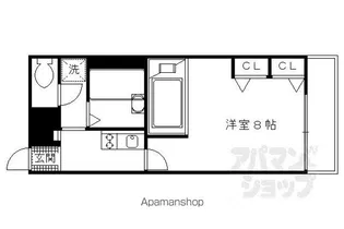 レオパレスおおまち【311号室】の間取り