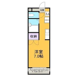 ハイツ・チェリーブロッサム【2-H号室】の間取り
