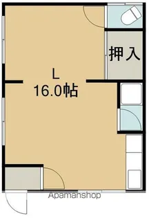 第6ピアパレス中島【1号室】の間取り