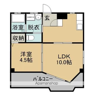 ディスポートⅡ【2階】の間取り