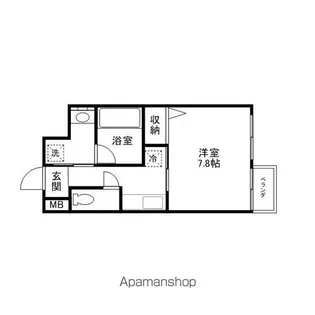 アンビエンテ【1階】の間取り