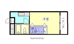 ミルフィーユ【303号室】の間取り
