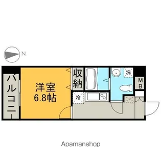セントレイクセレブ代官町【3階】の間取り