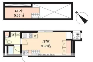 PASEO神宮前【3階】の間取り