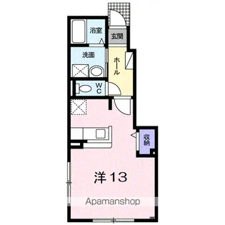 ベル アビタシオンⅡ【1階】の間取り