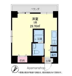 ビューハイム【6階】の間取り