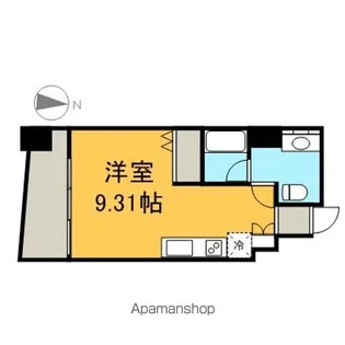 シャトー&ホテル名駅南2ND【703号室】の間取り