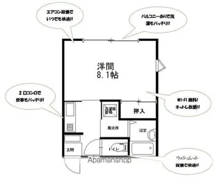 メゾン・ドゥ・レイリーC棟【1階】の間取り