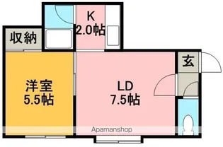 ブレスT52【101号室】の間取り