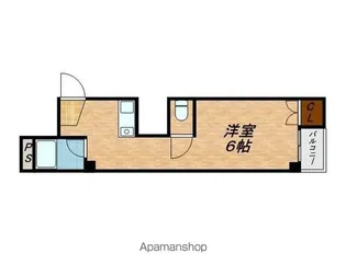 今里グリーンケールマンション【403号室】の間取り