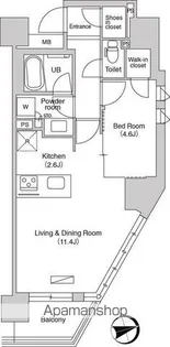 エミリブ石神井公園【14階】の間取り