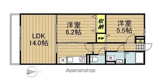 ディアステージ【3階】の間取り