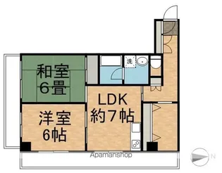 グリーンコート・パートⅠ【3階】の間取り