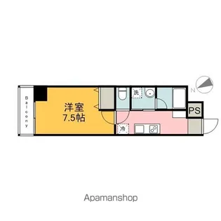 PABLO観音本町1【3階】の間取り