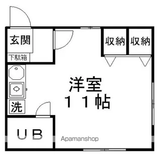 コーポ前田【2階】の間取り
