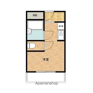 おおやマンションⅠ【204号室】の間取り
