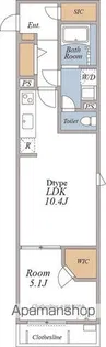 リブリ・OLIVA相模大野【1階】の間取り