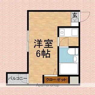 エーデルワイス志木【213号室】の間取り