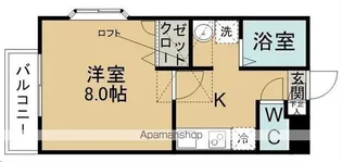 オルヴィエート【203号室】の間取り