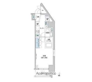 東京都新宿区北新宿1丁目【マンション】の間取り