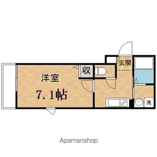 アリビオ南大沢【3階】の間取り