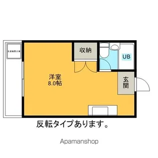 シャンテ津田沼A【1階】の間取り