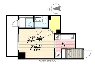 レディアス調布国領【4階】の間取り