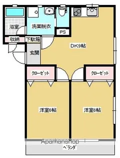 クラシカル川原【1階】の間取り