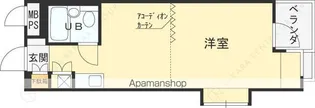 シティコア夙川【4階】の間取り