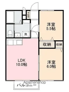 ウェルヴィラM【1階】の間取り