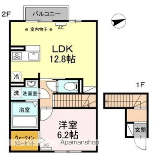 JUFA ジュファ【2階】の間取り