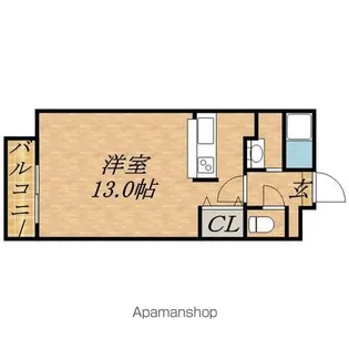 ホクセイマンション【3階】の間取り
