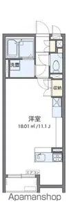 レオネクストグランディア【105号室】の間取り