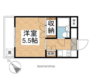 エトワール久喜【206号室】の間取り