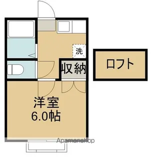 A・PART1【201号室】の間取り