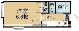 ブルージュ壱番館【201号室】の間取り
