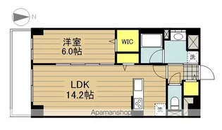 VERDE NOIR【2階】の間取り