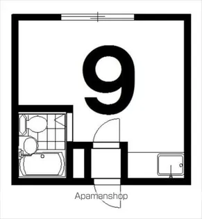 ラピュタ【206号室】の間取り