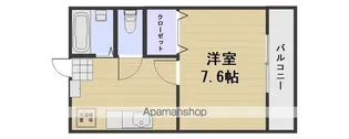 フロントステーション西川原【1階】の間取り