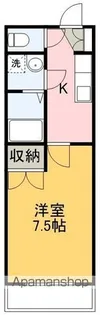 サンホーム南国【101号室】の間取り