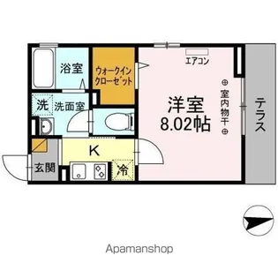 GRAND SOLEIL Ⅵ【1階】の間取り