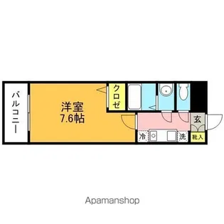 エトワールMIYA【3階】の間取り