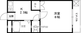 サニーコート壱番館【2階】の間取り