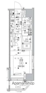 セジョリ浅草【11階】の間取り