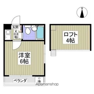 ジュネパレス松戸第67【2階】の間取り