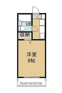 ハイツKAKIHATA【1階】の間取り