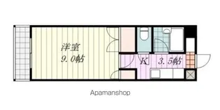 ベルメゾン古川Ⅱ【105号室】の間取り