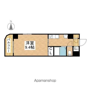 HF久屋大通レジデンス【10階】の間取り