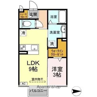 アーク野田【2階】の間取り