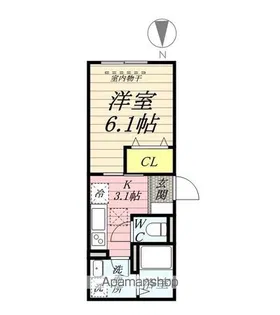 カーサ・リアライズ寿町【1階】の間取り